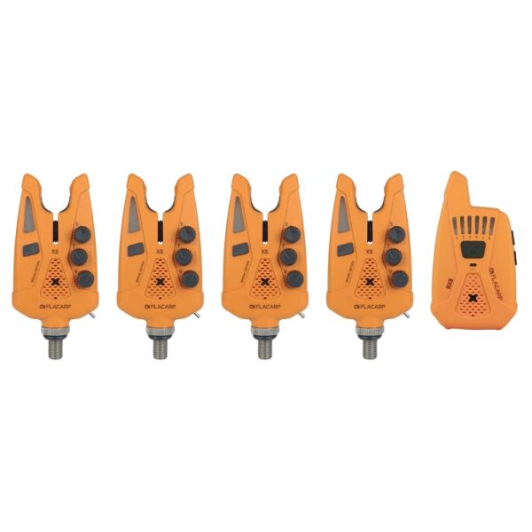 Flacarp Sada Signalizátorů X8+RX8 4+1 Speciální Barevná Edice
