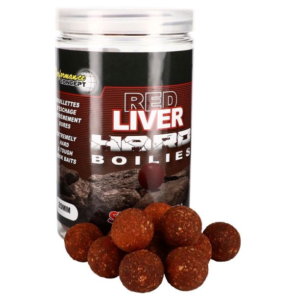 Starbaits Boilie Red Liver Hard 200 g