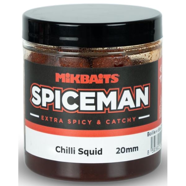 Mikbaits Boilie V Dipu Spiceman Chilli Squid 250 ml