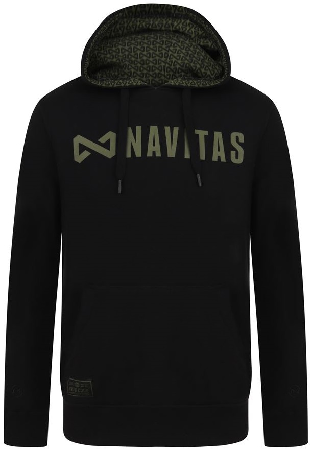 Navitas mikina core hoody black - xxl