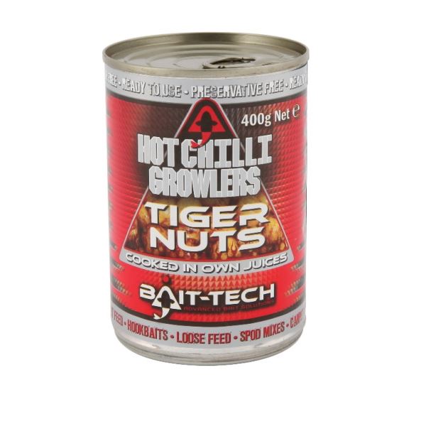 Bait-Tech tygří ořech v nálevu hot growlers tiger nuts 400 g