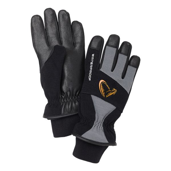Savage Gear Rukavice Thermo Pro Glove Grey Black