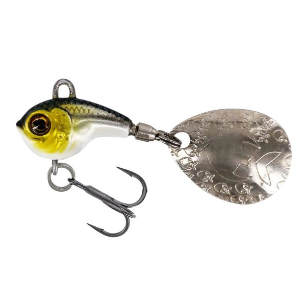 Westin Nástraha Dropbite Tungsten Spin Tail Jig Headlight