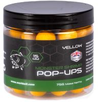 Nash Plovoucí Boilie Pop Ups Monster Shrimp Yellow 75 g (1)