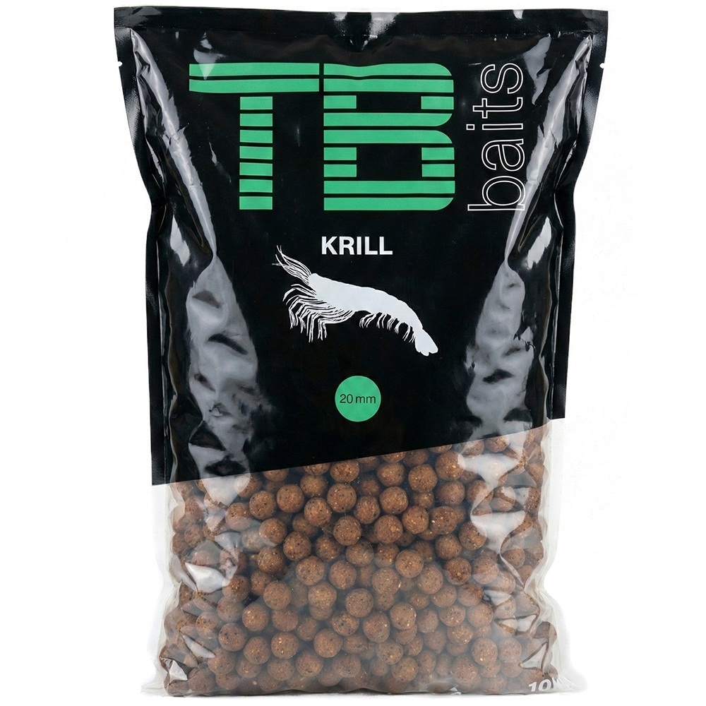 Levně Tb baits boilie krill - 10 kg 20 mm