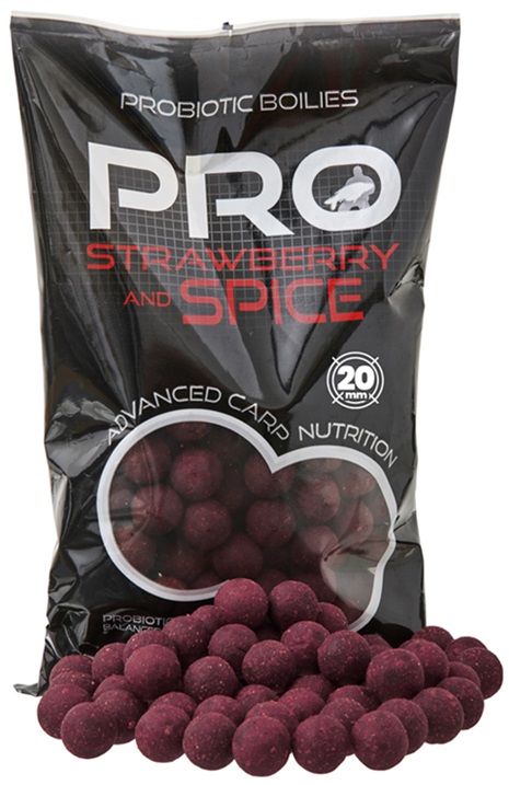 Levně Starbaits boilie pro strawberry spice - 800 g 14 mm