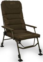 Avid Carp Křeslo Benchmark Leveltech Hi Black Recliner Chair