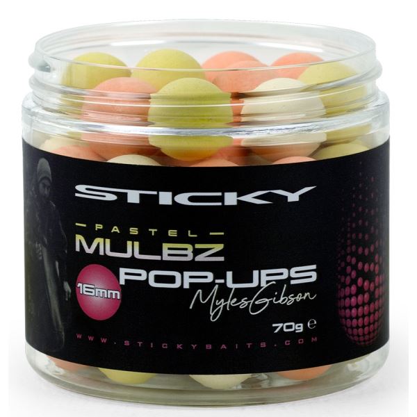 Sticky Baits Plovoucí Boilies Mulbz Pastel Pop-Ups 70 g