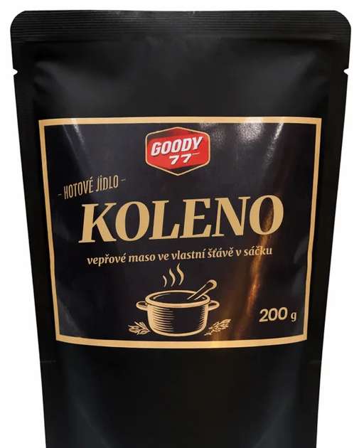 Goody 77 koleno – vepřové maso ve vlastní šťávě v sáčku 200 g