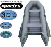 Sportex Nafukovací Čluny SHELF 270 Lamelová Podlaha Zelený (1)