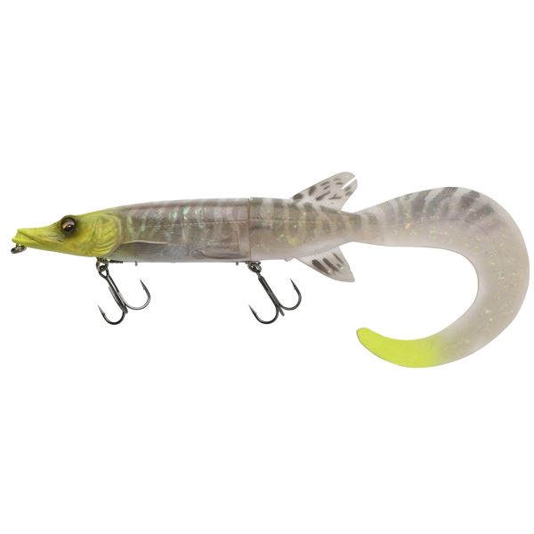 Savage Gear Gumová Nástraha 3D Hybrid Pike Slow Sinking White Pike