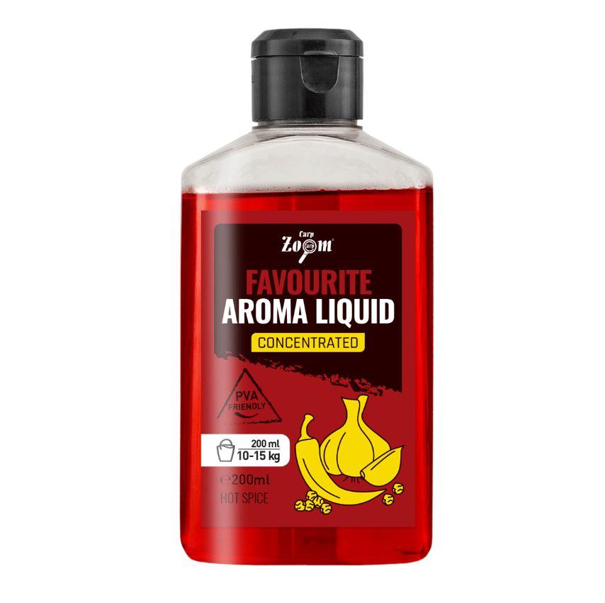 Levně Carp zoom booster favourite aroma liquid 200 ml - pálivé koření