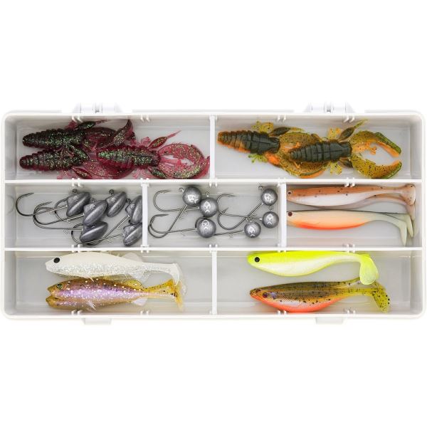 Westin Gumová Nástraha Okoun Set Perch Box Jigging 30 ks