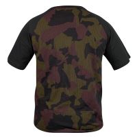 Avid Carp Tričko Distortion Camo Lite T-Shirt (2)