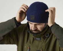 Geoff Anderson Čepice WizWool Roar Beanie Modrá (6)
