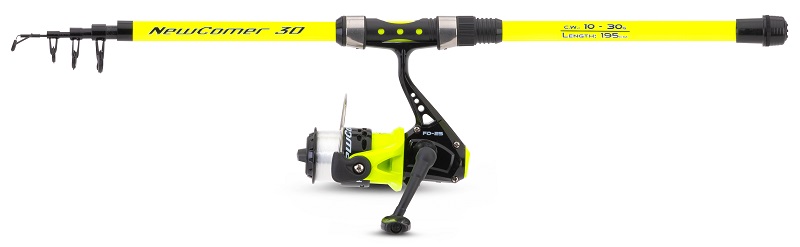 Saenger rybářsky prut newcomer ii tele 1,95 m 10-30 g