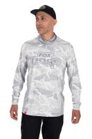 Fox Rage Triko UV Hooded Light Camo Top (1)