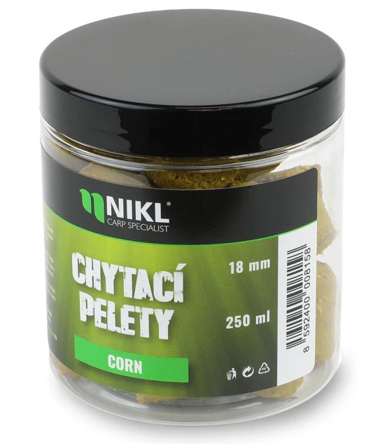 Levně Nikl pelety chytací corn 250 ml - 10 mm