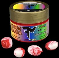 Feedermania Colour Balls Two Tone 6 ks XL - Secret Cream
