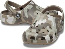 Crocs Nazouváky Classic Printed Camo Clog Mushroom Multi (2)