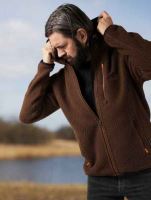 Geoff Anderson Mikina s Kapucí Teddy Hnědá (3)