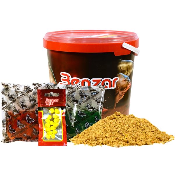 Benzar Mix Krmítková Směs Instnt Groundbait Mix 3 kg + Nástrahy