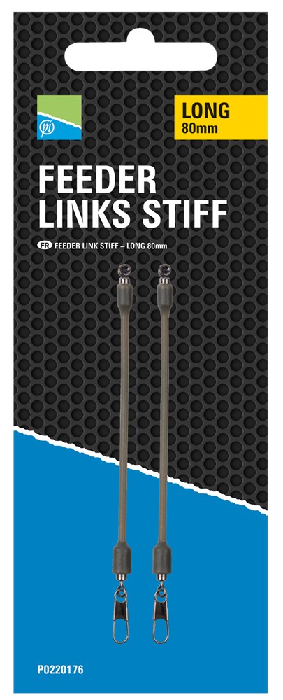 Preston Innovations Závěska Feeder Links Stiff 2 ks (5)
