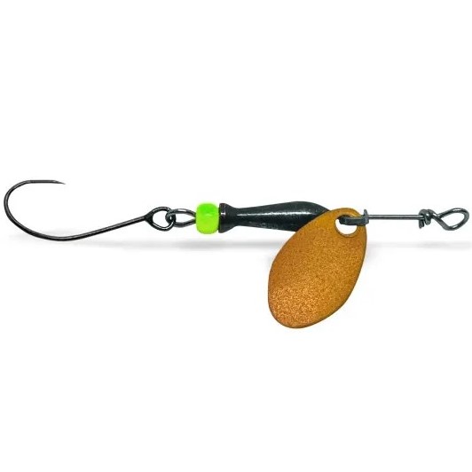Levně Jigovkycz třpytka classic barbless orange (black/chartreuse body) - 0