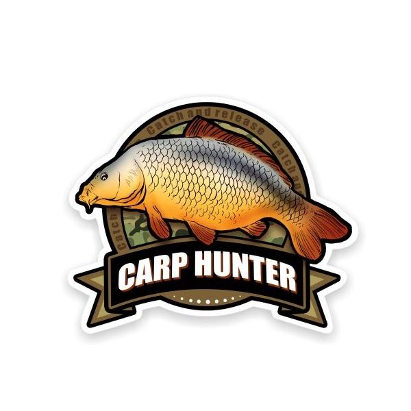 4ANGLERSDESIGN Samolepka 21 Carp Hunter