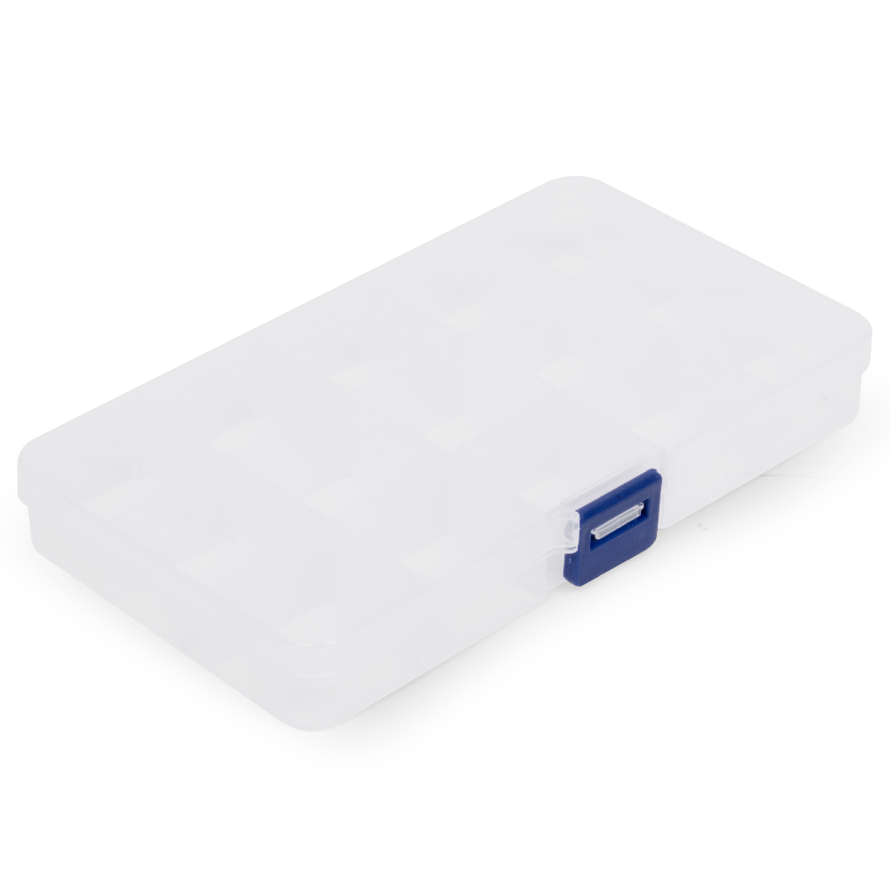 Zebco krabička trophy accessory box - 15 slot (17x10x2 cm)