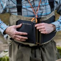 Grundéns Prsačky Men´s Boundary Zip Stockingfoot Wader Stone/Otter (4)