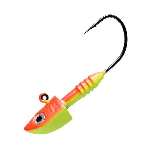 Berkley jigová hlavička jig all round fluo or/y