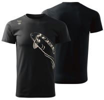 Giants Fishing Tričko Pánské Plavající Kapr Černé - XXXL