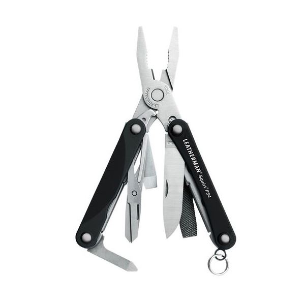 Leatherman Nůž Multitool Squirt PS4 Black