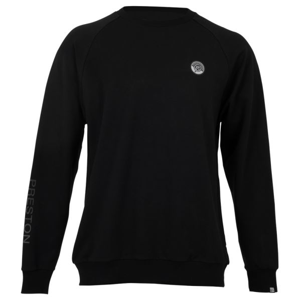 Preston Innovations Mikina Black Minimal Sweatshirt