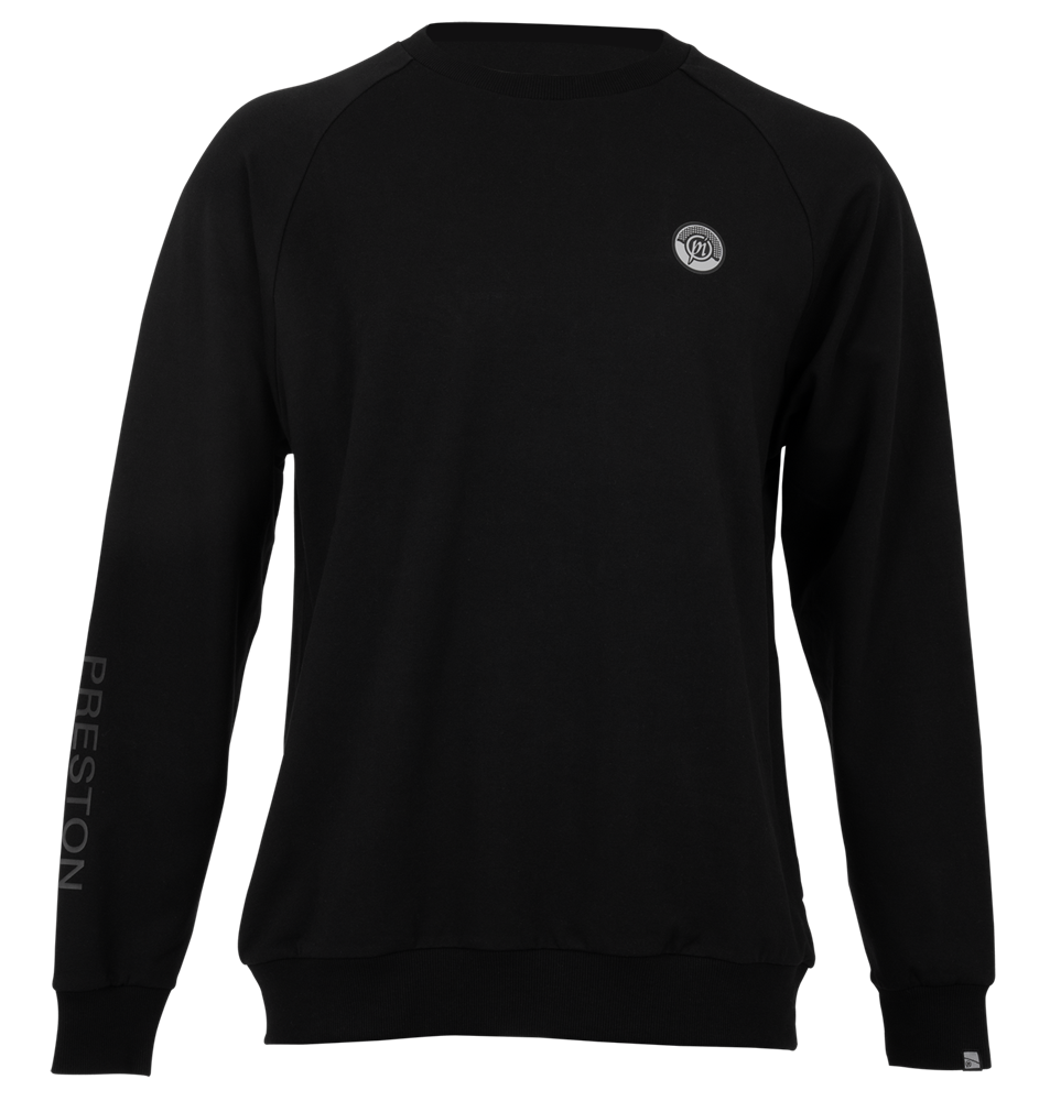 Preston innovations mikina black minimal sweatshirt - s