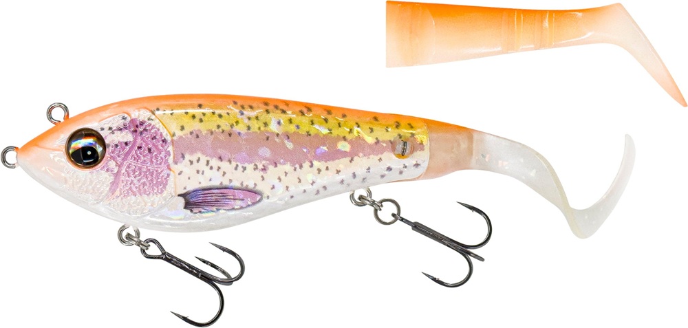 Savage gear nástraha deviator tail slow sinking albino trout - 20 cm 87 g
