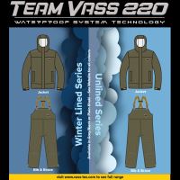Vass Zimní Kalhoty 220 Winter Lined Bob & Brace Khaki (8)