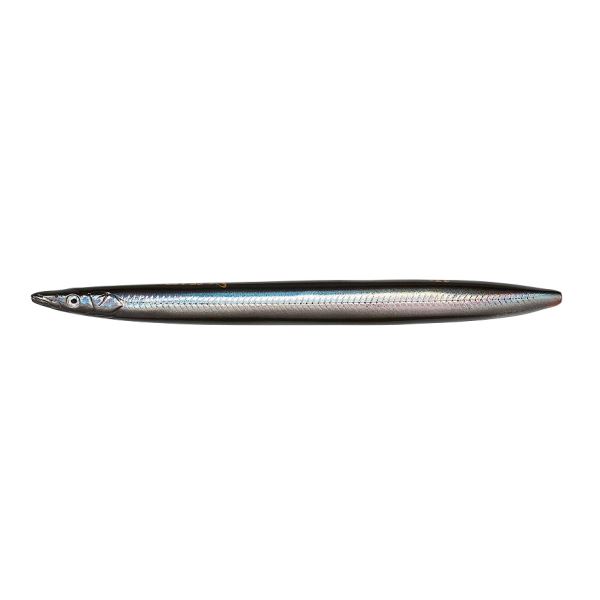 Savage Gear Pilker Line Thru Sandeel Black Silver 11 cm - 15 g