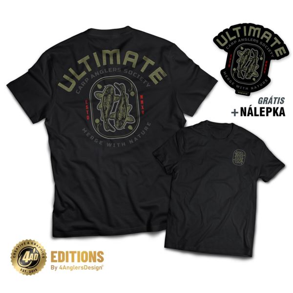 4ANGLERSDESIGN Tričko Ultimate