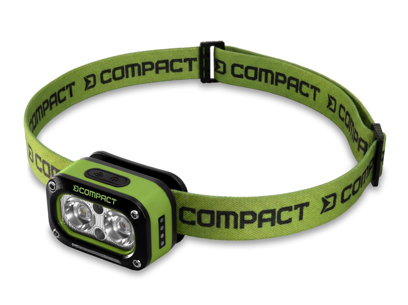 Delphin nabíjecí čelovka compact 3w 120lm 1200mah