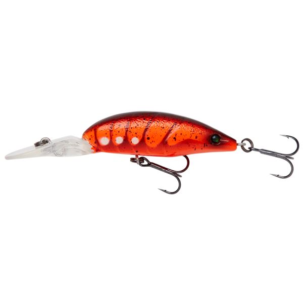 Savage Gear Wobler 3D Shrimp Twitch DR Suspending Red Shrimp 5,2 cm 6,4 g