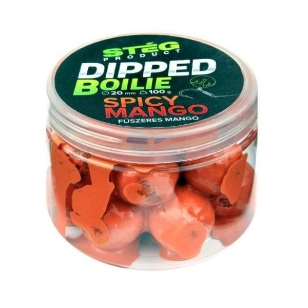 Stég Boosterované Boilie Dipped Boilie 100 g 20 mm