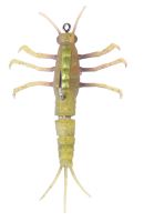 Savage Gear Gumová nástraha 3D TPE Mayfly Nymph Olive - 5 cm 2,5 g (1)