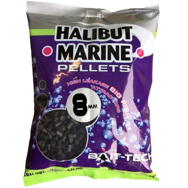 Bait-Tech Pelety Bez Dírek Halibut Marine 900 g