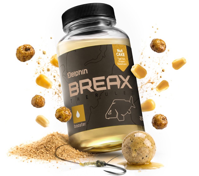 Delphin booster breax nutcake tygří ořech scopex kukuřice 250 ml