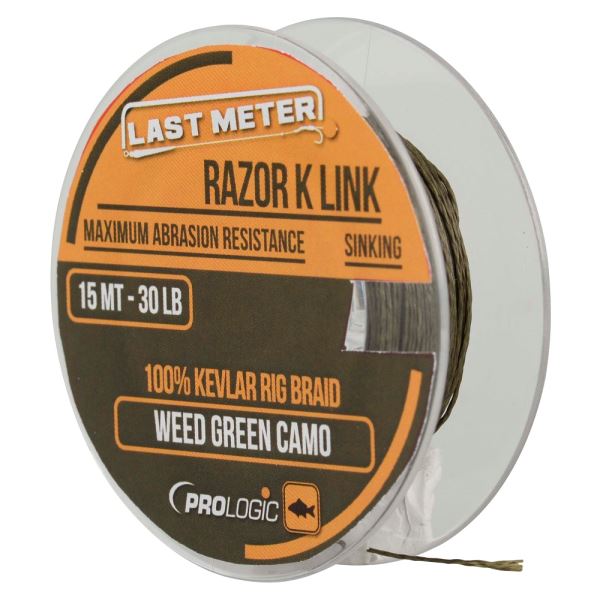 Prologic Návazcová šňůrka Razor K Link 15 m
