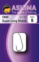 Ashima  Háčky  C900 Super Long Shank  (10ks)-Velikost 4