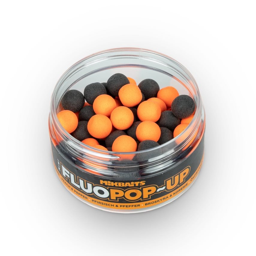 Mikbaits Mini Plovoucí Boilie Fluo 100 ml 10 mm (1)