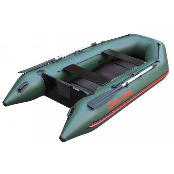 Elling Člun Forsage S Pevnou Skládací Podlahou Zelený 240